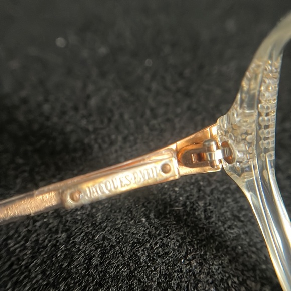 Jacques Fath Vintage Crystal Rhinestone Eyeglass Sunglass Frames - Picture 16 of 16